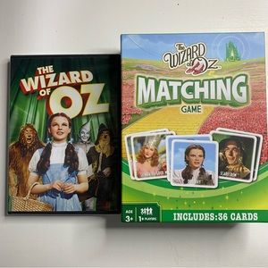 Wizard of Oz sealed DVD & matching card game
